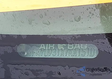 2007 Ford Escape Xlt/Xlt Sport from USA, damaged, VIN 1FMYU931X7KA15101